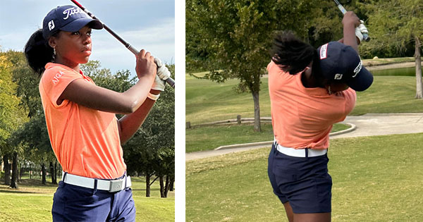 Shyla Brown, a 15-year-old, youngest African-American Junior Golf Champion