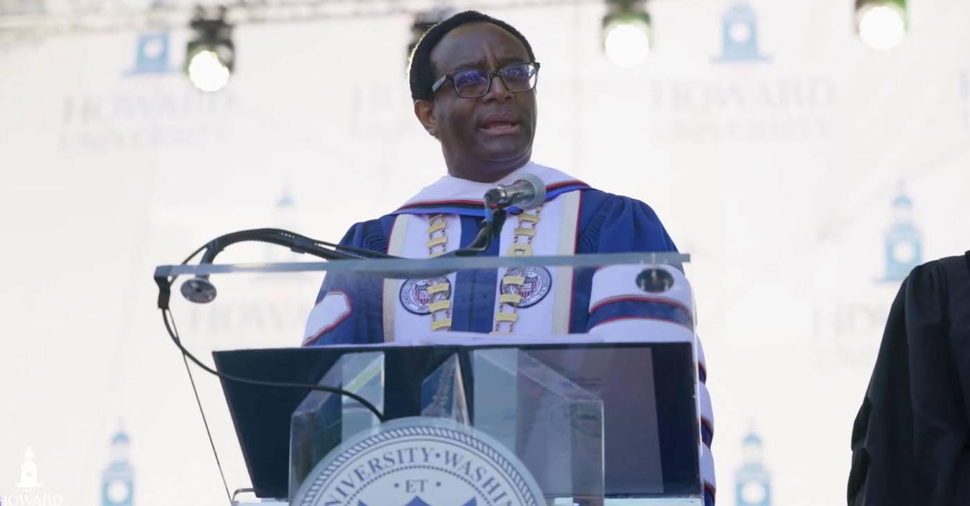 Howard University President Ben Vinson